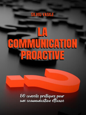 cover image of La communication proactive